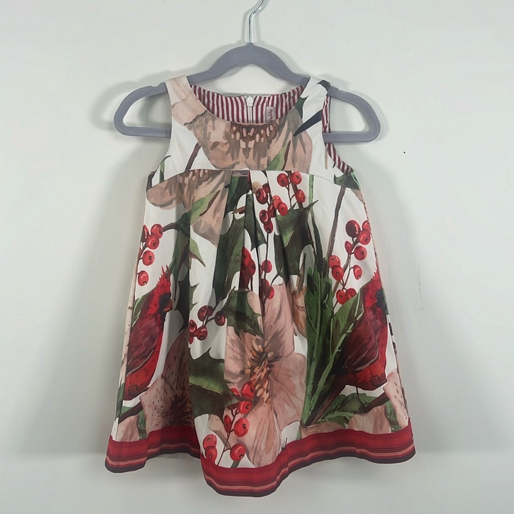 Pan Con Chocolate girls floral prints summer dress